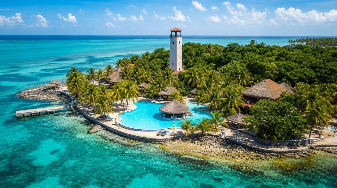 Harvest Caye — Norwegian Cruise Line private island